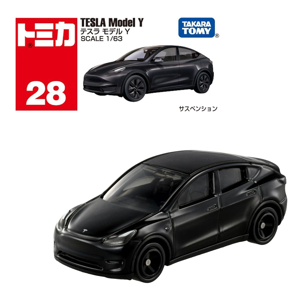 TOMICA PREMIUM TESLA MODEL Y BOX NO.28 TOMICA PREMIUM TESLA MODEL Y BOX NO.28